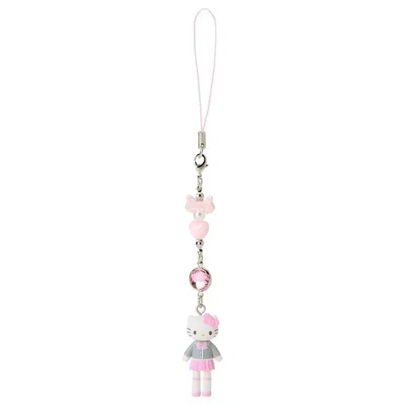[BUNJANG] Sanrio Closet Collection Hello Kitty School Uniform Keychain (Sealed) / 산리오 클로젯 컬렉션 헬로키티 교복키링(미개봉)