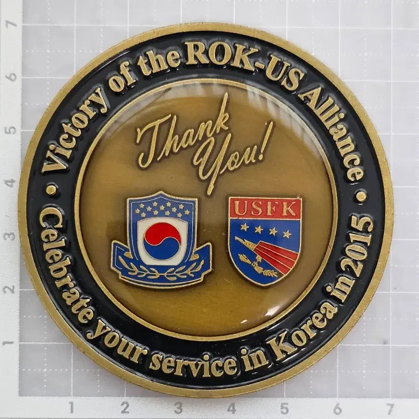 [BUNJANG] ROK-US Alliance Commemorative Coin USFK / 한미동맹 기념 코인 USFK