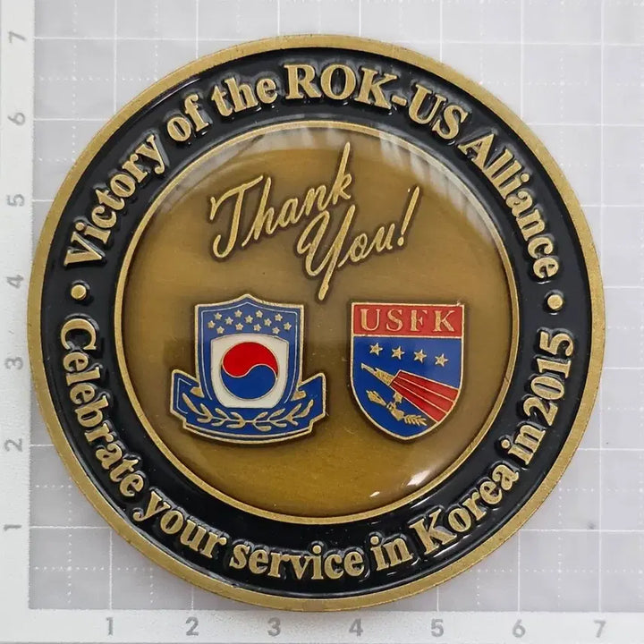 [BUNJANG] ROK-US Alliance Commemorative Coin USFK / 한미동맹 기념 코인 USFK