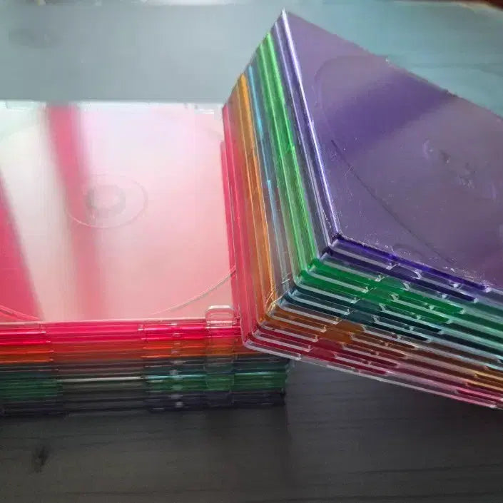 [BUNJANG] 100x Unsealed CD/DVD Single Slim Cases / 미개봉 cd.dvd 케이스. 공cd보관 싱글 케이스 100개 판매합니다