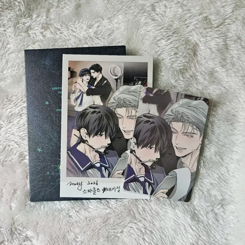 [BUNJANG] Resin Comics Sparkles Crossover Behind Snap Pack Black Horse Photocard / 레진 팝업 스파클즈 크로스오버 비하인드 스냅팩 검은목마 양도