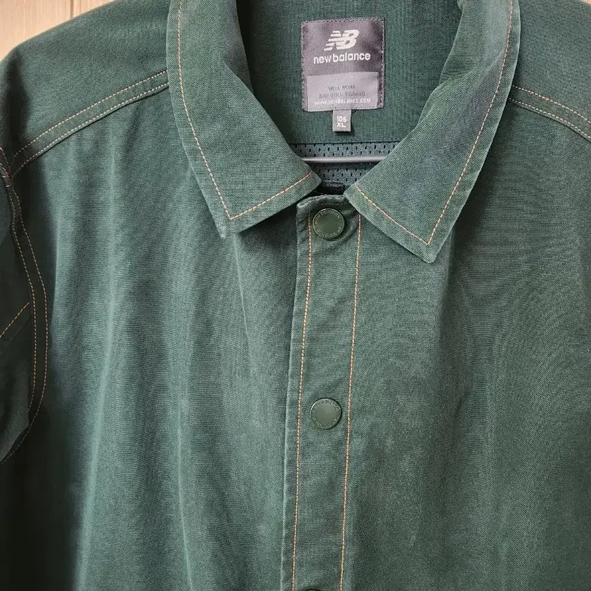 [BUNJANG] New Balance Corduroy Coach Jacket Green 105 / 뉴발란스 그린 코치자켓 (105)