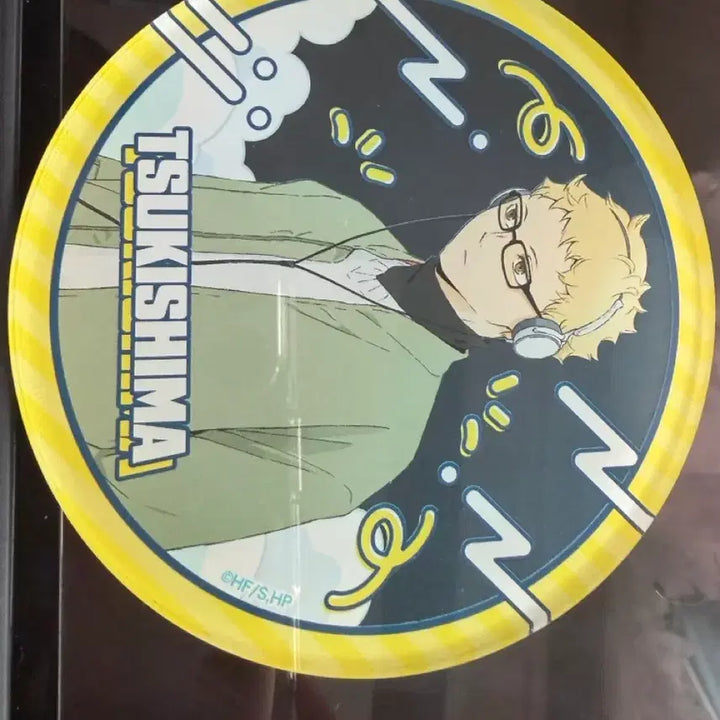 [BUNJANG] Haikyuu!! MuviC Tsukishima Kei Acrylic Coaster (Rare) / [비현물,희귀,급전] 하이큐 무빅 츠키시마 아크릴 코스터