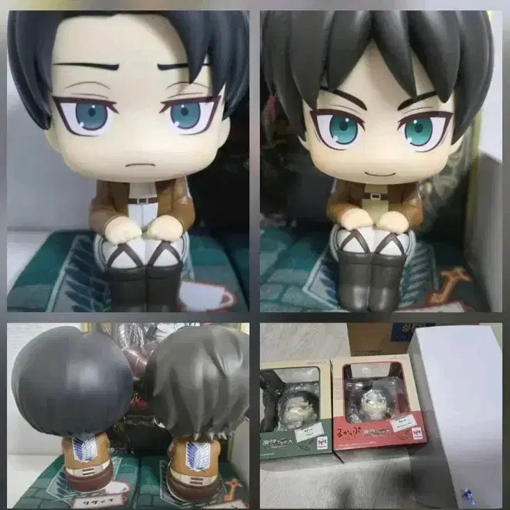 [BUNJANG] Attack on Titan Levi Eren Look Up Figure Set / 개별가능 일괄8) 진격의 거인 리바이 에렌 룩업 피규어 세트