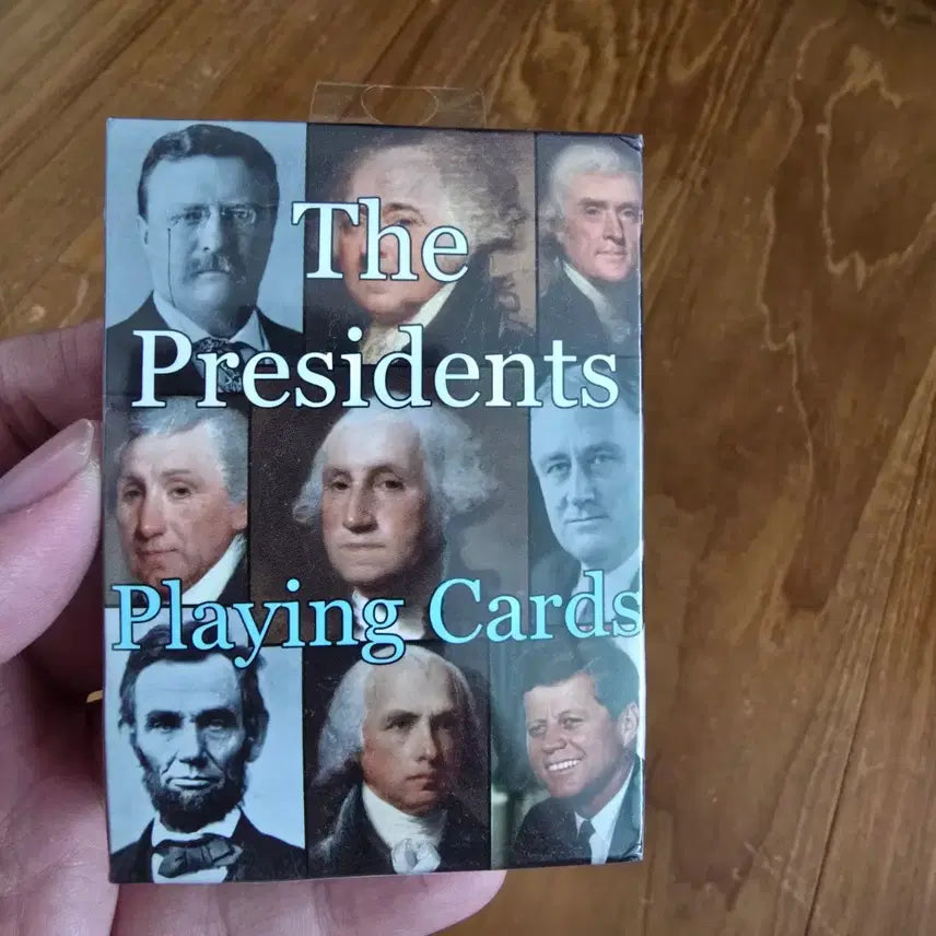 [BUNJANG] US Presidents Portrait Playing Cards / 플레잉 카드 미국 대통령 초상화