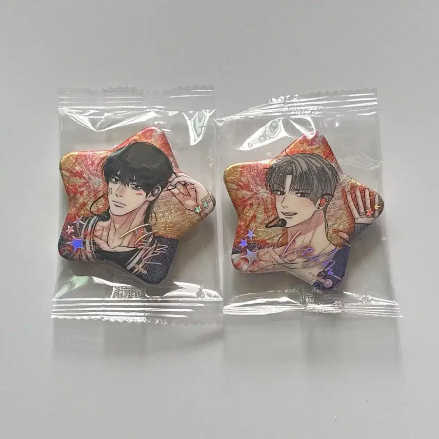 [BUNJANG] Sparkles Resin Popup Can Badge Unsealed Set / 스파클즈 레진 팝업 캔뱃지 언슬립 세트