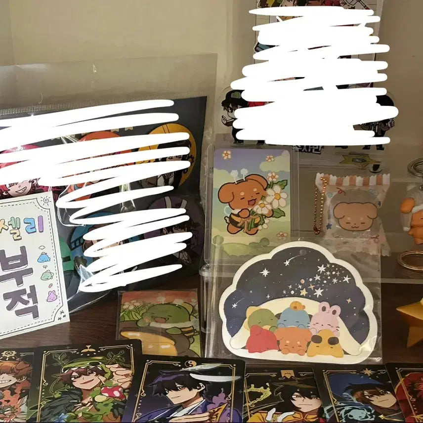 [BUNJANG] Pixelie Deokgae All Members Goods Bundle Set / 급전) 픽셀리 덕개 올멤 굿즈 일괄 판매