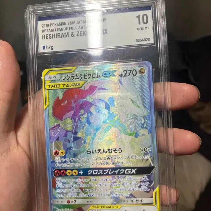 [BUNJANG] Pokemon Reshiram Tag Team HR Japanese / 포켓몬 레시제크태그 HR 일판 판매
