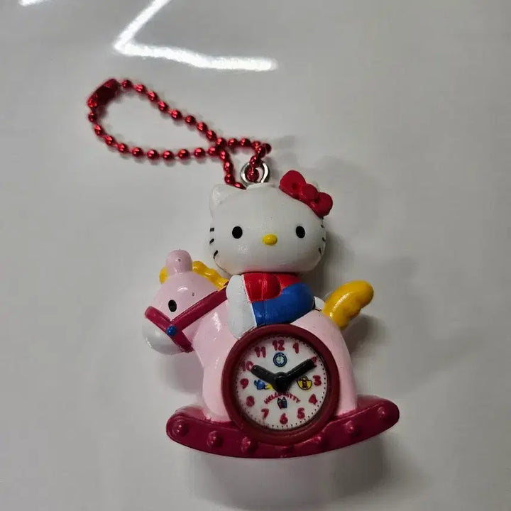 [BUNJANG] Hello Kitty 50th Anniversary Gacha Series 2 Merry-Go-Round Watch Charm / 헬로키티 50주년 가챠 2탄 목마시계