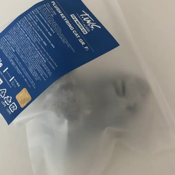 [BUNJANG] TWS "Just Because" Plush Keyring (Dust Cat) / TWS 투어스 먼지 투냥이 키링