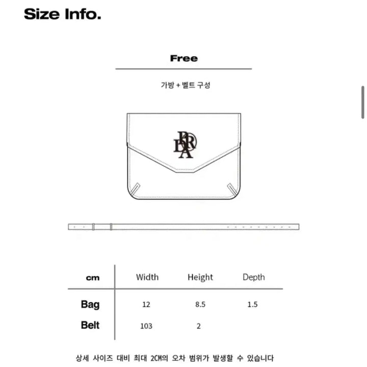 [BUNJANG] Frenda Black Leather Belt Bag / 프렌다 블랙 벨트백