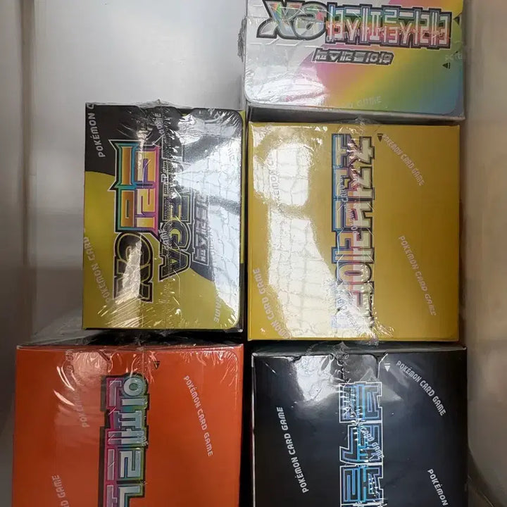 [BUNJANG] Pokémon Card Box Bundle Set Sealed / 포켓몬카드박스 일괄판매 미개봉 슈링크0