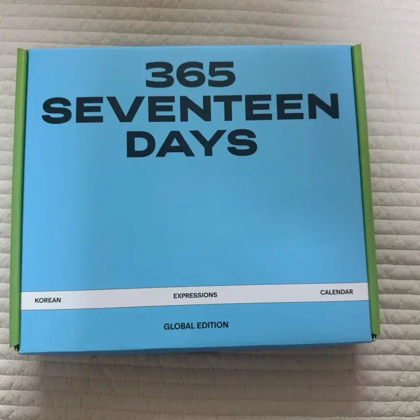 [BUNJANG] SEVENTEEN 365 SEVENTEEN DAYS Calendar Global Edition / 365 SEVENTEEN DAYS 캘린더 글로벌 에디션