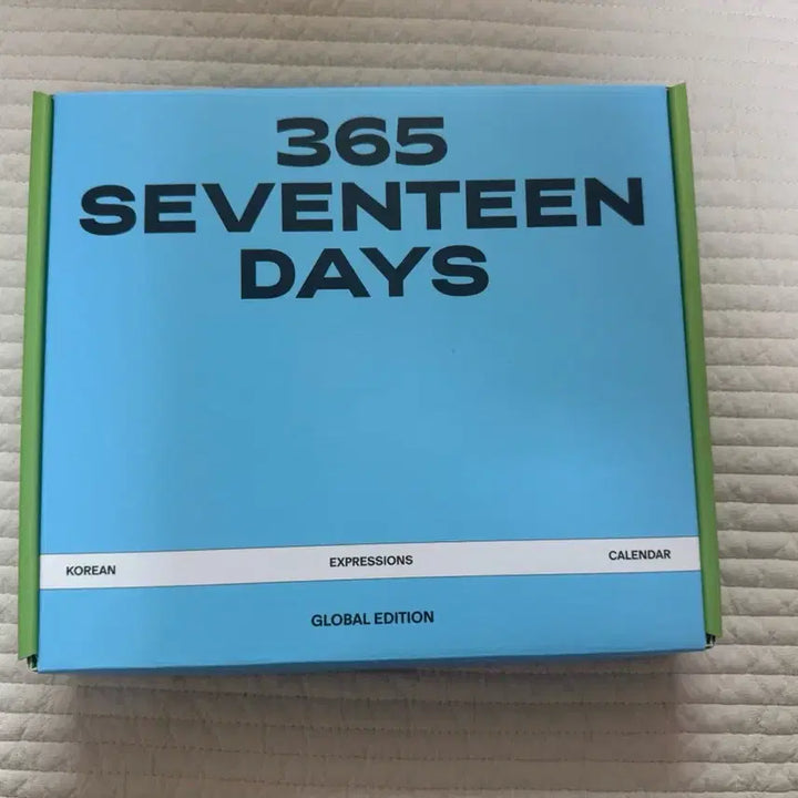 [BUNJANG] SEVENTEEN 365 SEVENTEEN DAYS Calendar Global Edition / 365 SEVENTEEN DAYS 캘린더 글로벌 에디션