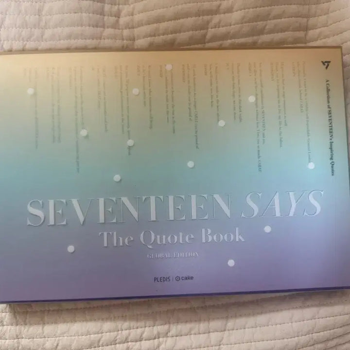 [BUNJANG] Seventeen The Quote Book Unsealed / 세븐틴 the quote book 양도