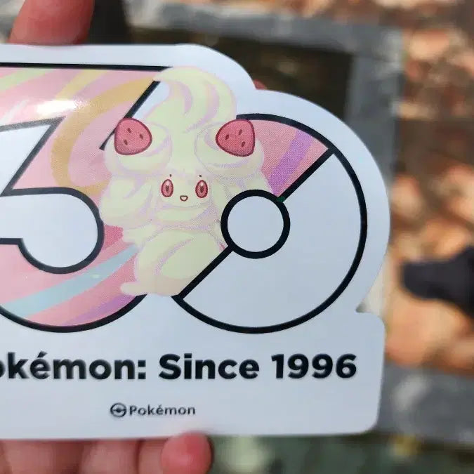 [BUNJANG] Pokemon 30th Anniversary Mawhiple Sticker / 포켓몬 30주년 기념 스티커 마휘핑