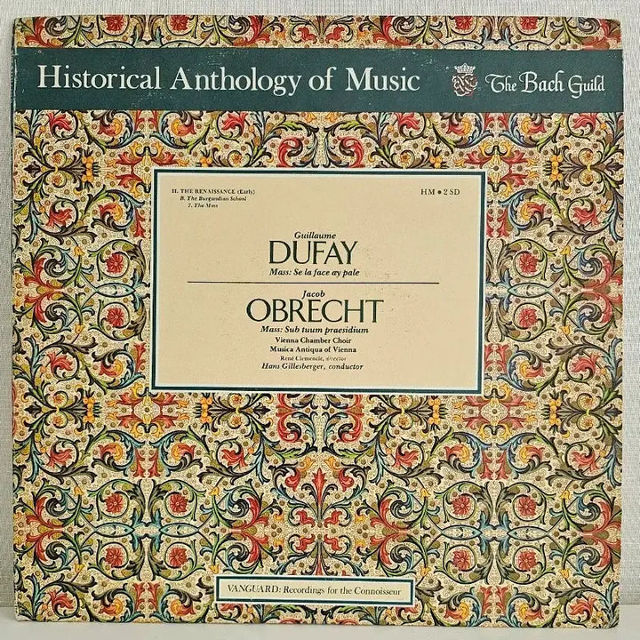 [BUNJANG] Guillaume Dufay / Jacob Obrecht Mass: S - Historical Anthology of Music / Guillaume Dufay / Jacob Obrecht, Mass: S