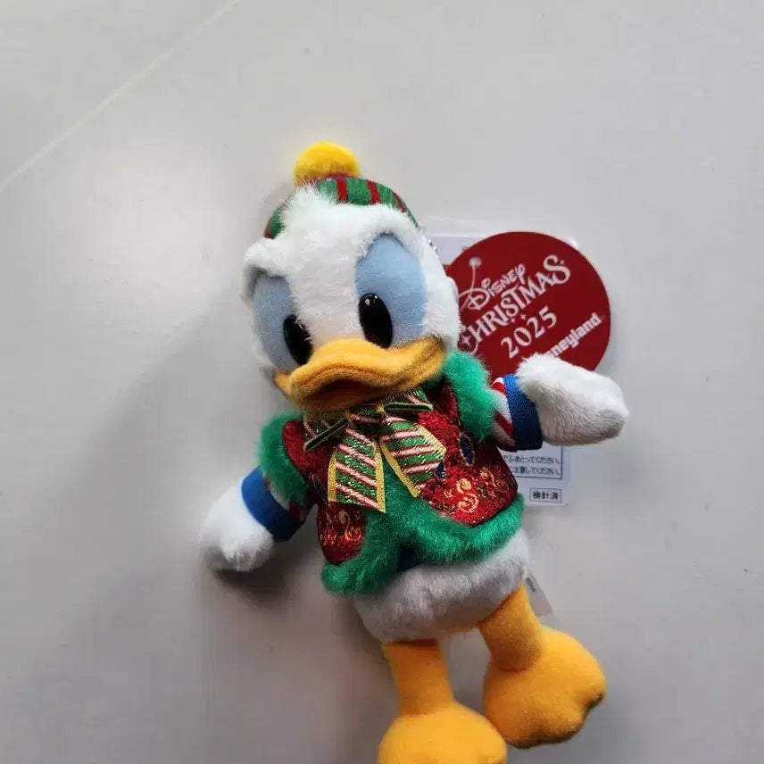 [BUNJANG] Donald Duck Christmas Plush Tokyo Disneyland / 도날드덕 크리스마스 인형 도쿄 디즈니랜드