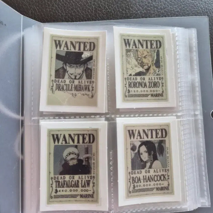 [BUNJANG] One Piece Tteokbokki Sticker Bundle / 원피스 띠부씰 24장 일괄