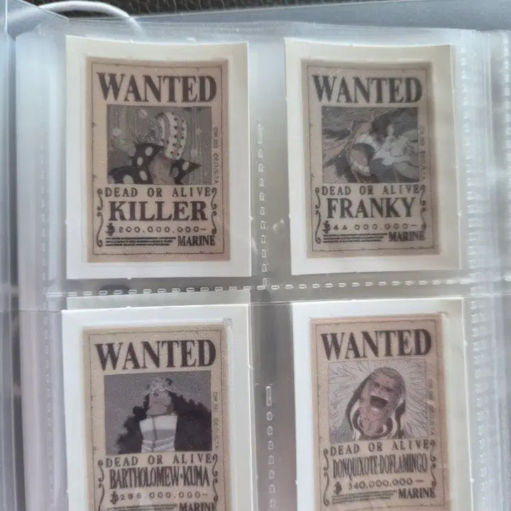 [BUNJANG] One Piece Tteokbokki Sticker Bundle / 원피스 띠부씰 24장 일괄