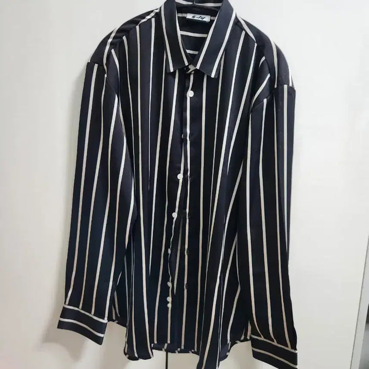 [BUNJANG] Fahrenheit Poly 100 Striped Shirt / 파렌하이트 폴리 100 셔츠