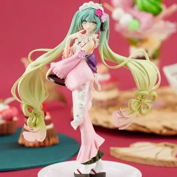 [BUNJANG] Furyu Vocaloid Hatsune Miku Green Tea Parfait Figure / 후류 미쿠 녹차 파르페 피규어