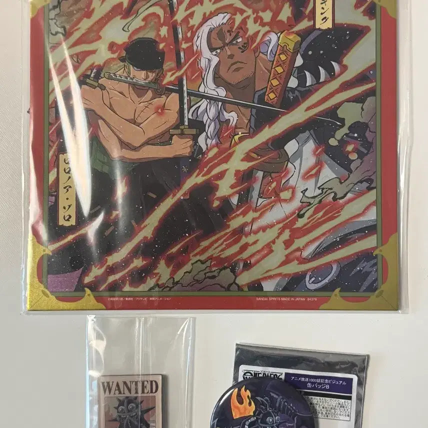 [BUNJANG] One Piece King Alber Bundle Set (3 Items) / 원피스 킹 알베르 굿즈 일괄 판매