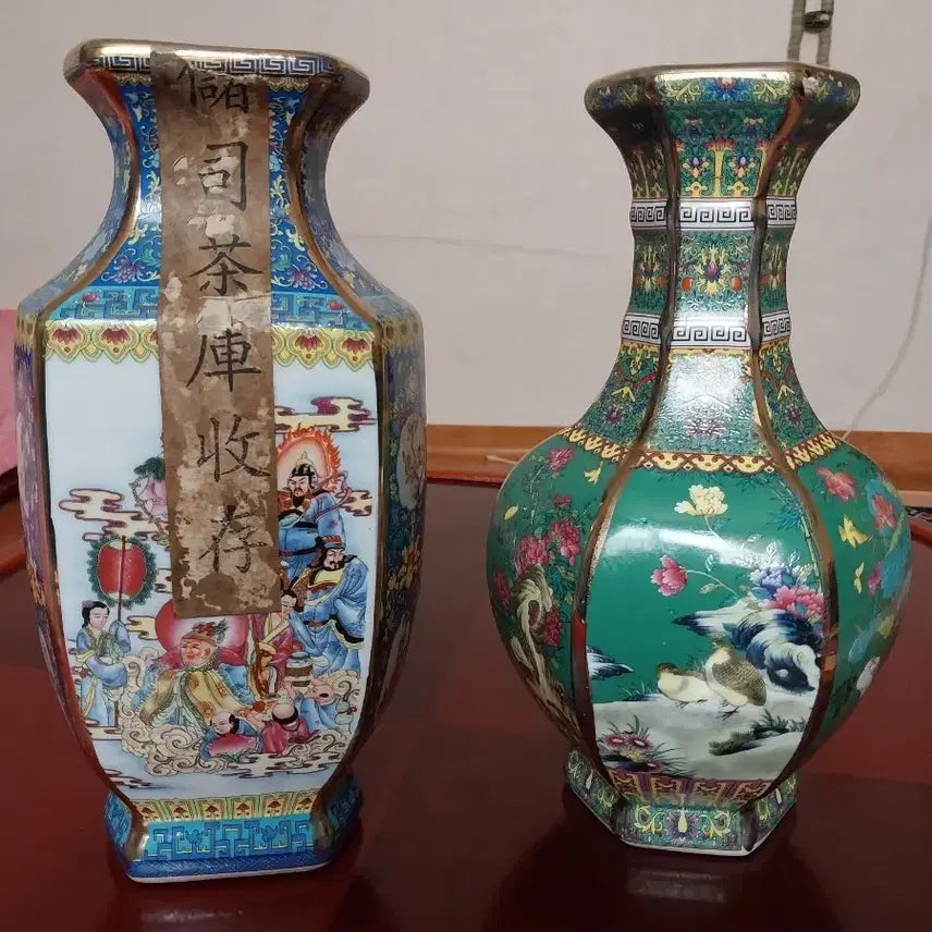 [BUNJANG] Chinese Tea Ceramic Set (2 pieces) / 중국차가덜어있는 도자기  2개 세트