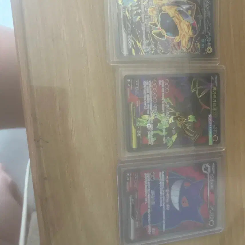 [BUNJANG] Pokemon TCG Iron Hands, Mega Scizor, Gengar EX SAR/SR Set / 무쇠손 sar 지가르데, 팬텀 sr
