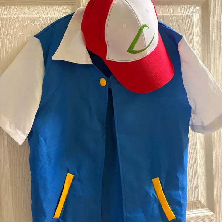 [BUNJANG] Pokemon Ash Ketchum Costume and Poke Ball Set / 포켓몬스터 지우 옷, 포켓몬볼 세트