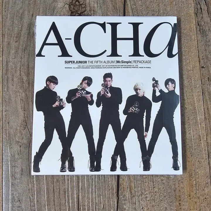 [BUNJANG] Super Junior Acha Album (Sealed) / 미개봉)슈퍼주니어 아차 앨범 판매 양도 합니다