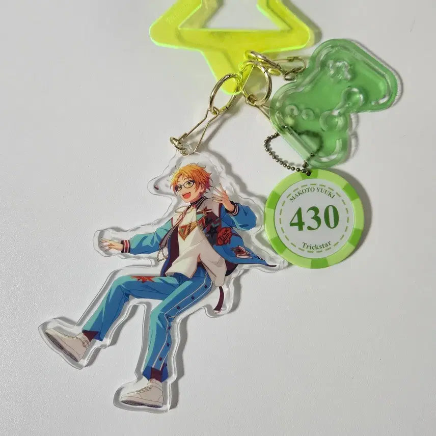 [BUNJANG] Ensemble Stars Makoto 7th Anniversary Keyring / 앙스타 마코토 7주년 키링