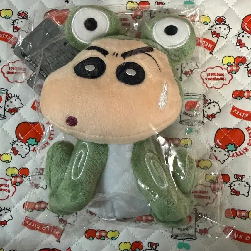 [BUNJANG] Shin-chan Frog Plush / 짱구 개구리 인형