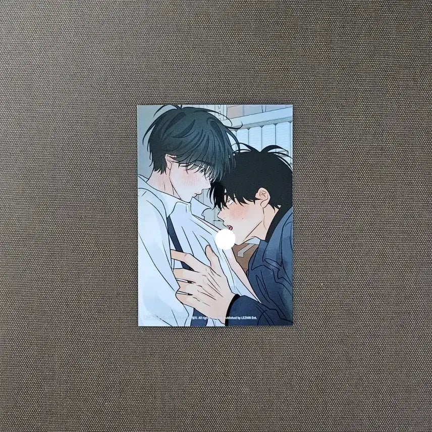[SOLD OUT] 향의 경계 스파클즈 팝업스토어 5만원 특전 스킨십 인화사진 엽서 비엘