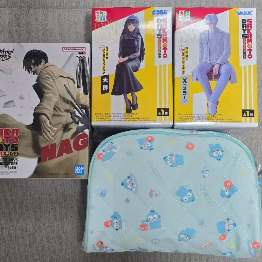[BUNJANG] Sakamoto Days Nagumo, Osaragi, Slur Figure Set / 사카모토데이즈 사카데이 나구모 ,오사라기,슬러 세가 한교동