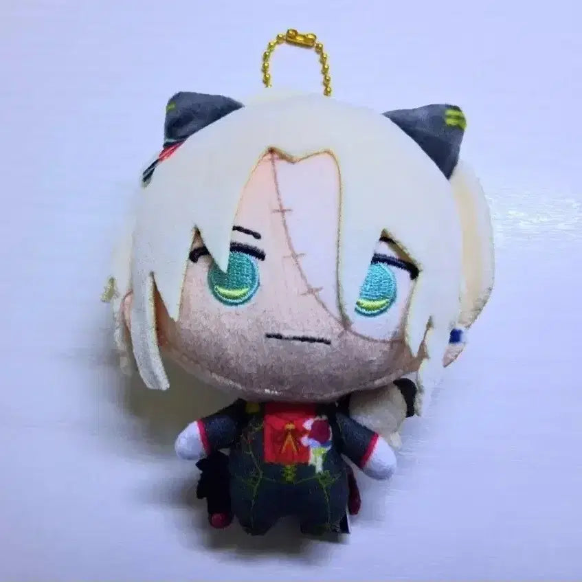 [BUNJANG] Akuneko "Akuma Jushi" Miyaji Nanjatown Plush + Cheki Set / 아쿠네코 악마집사 미야지 난자타운 누이+체키 9장 일괄 양도