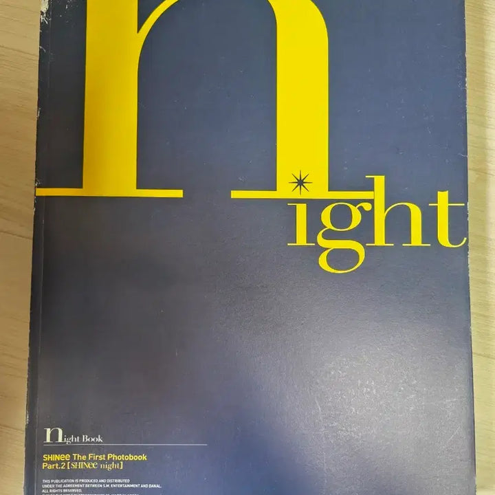 [BUNJANG] SHINee Night Photobook (First Edition) / 샤이니 포토북 나이트