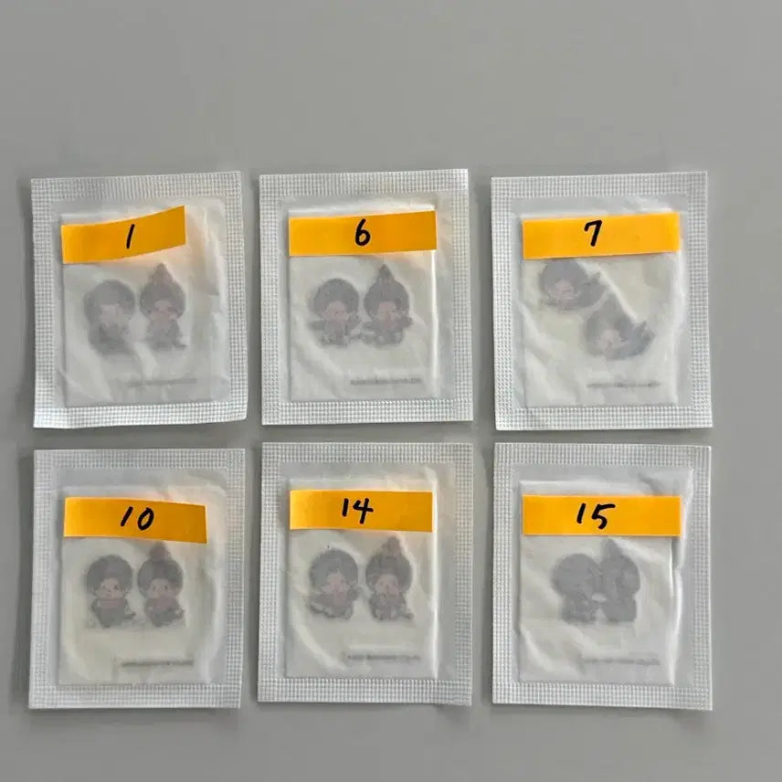 [BUNJANG] Monchhichi Ttibusil Collectible Stickers / 몬치치 띠부씰 판매 합니다