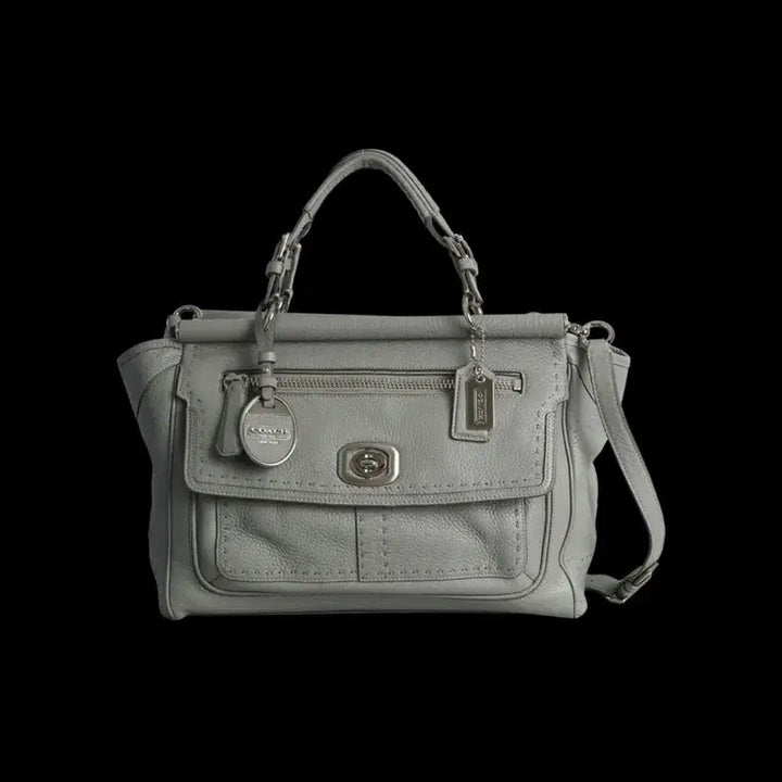 [BUNJANG] Coach Pinnacle Leather Louisa Tote Bag / 코치 피나클 레더 루이자 토트백