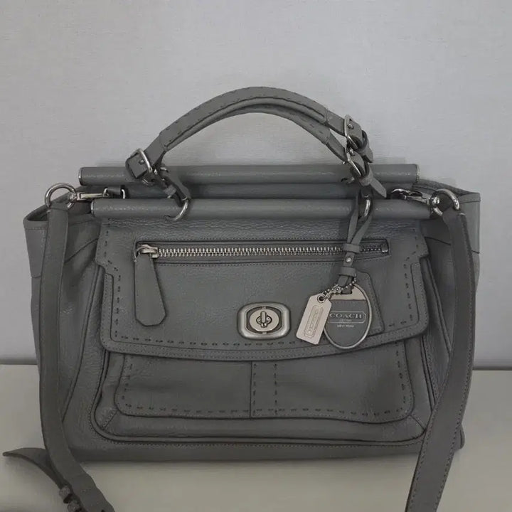 [BUNJANG] Coach Pinnacle Leather Louisa Tote Bag / 코치 피나클 레더 루이자 토트백