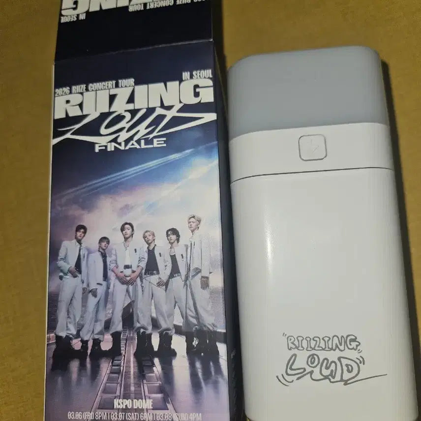 [BUNJANG] RIIZE Rising Real World First Concert Soundcheck Gift Humidifier Sungchan / 라이즈 라이징라우드 첫콘 사운드체크 사첵 기프트 가습기 성찬