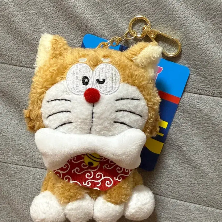 [BUNJANG] Doraemon Tokyo Exhibition Shiba Inu Plush / 도라에몽 도쿄 전시회 시바견 인형