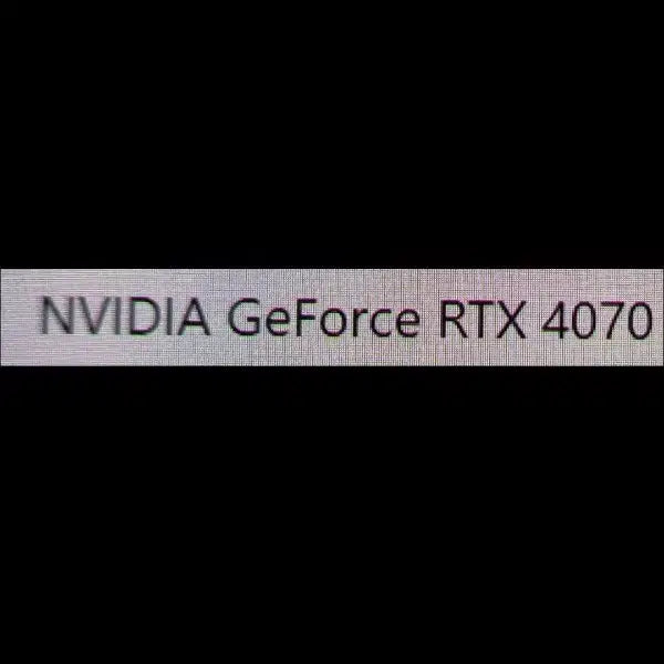 [BUNJANG] GALAX RTX 4070 OC 2X V2 12GB GDDR6X Graphics Card / RTX4070 GALAX OC 2X V2 12GB