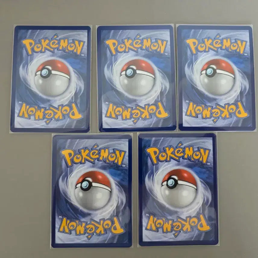 [BUNJANG] Pokemon Pikachu North America 30th Anniversary Set - 5 Cards (Grade A) / 북미 포켓몬 30주년 피카츄 a급 5장