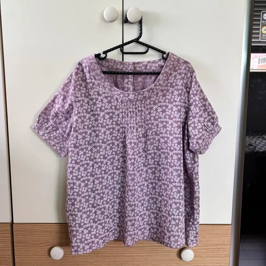 [BUNJANG] Vintage Mori Girl Style Floral Print Blouse / 빈티지 모리걸st 잔꽃무늬 블라우스