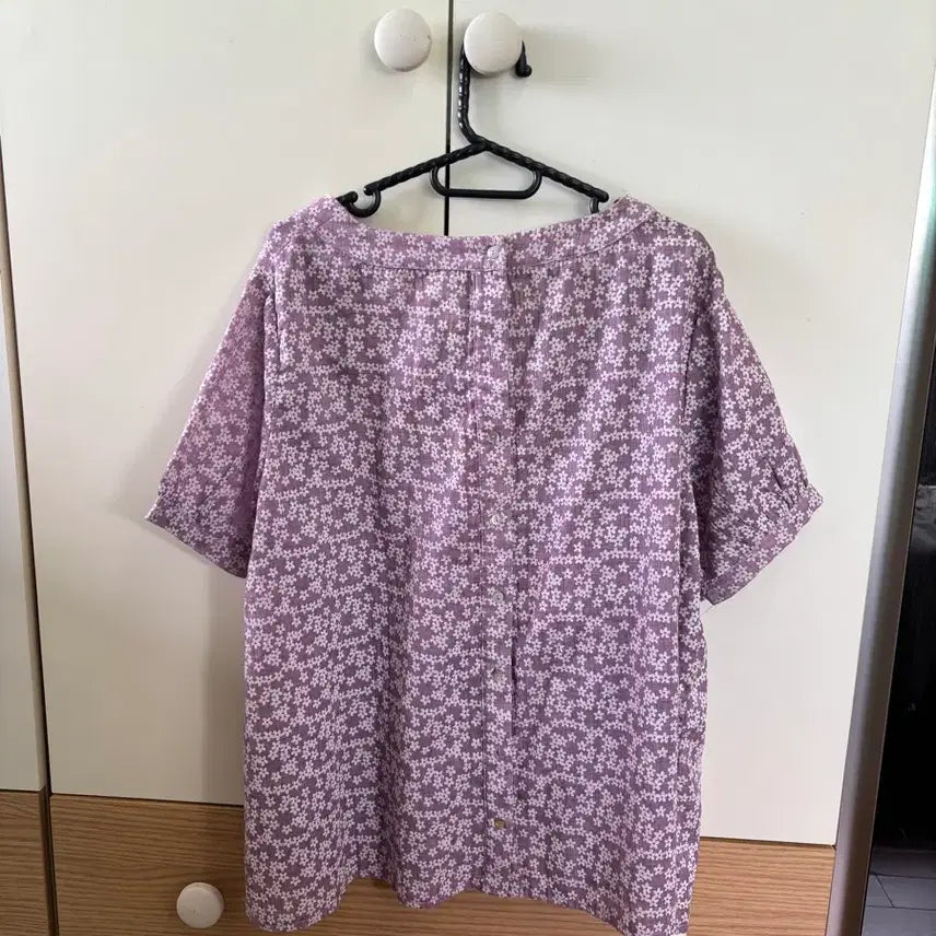 [BUNJANG] Vintage Mori Girl Style Floral Print Blouse / 빈티지 모리걸st 잔꽃무늬 블라우스