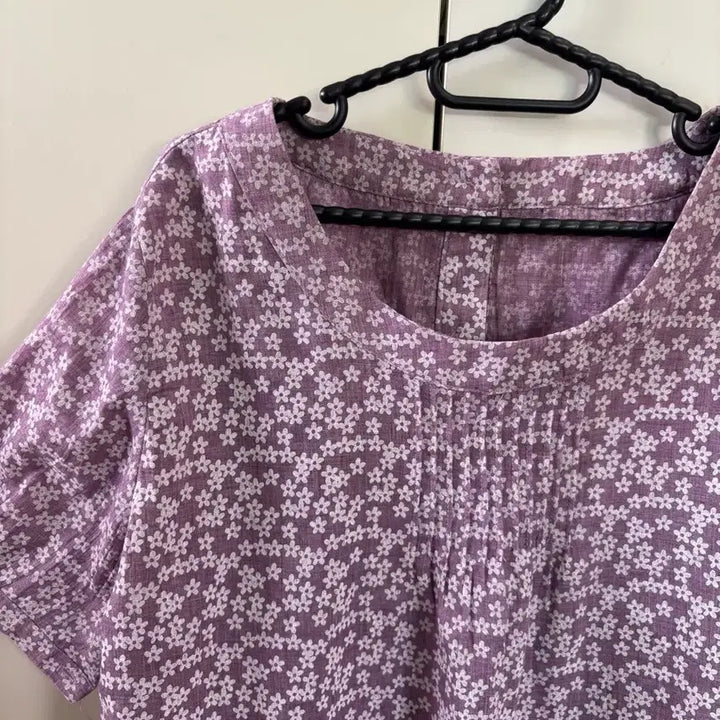[BUNJANG] Vintage Mori Girl Style Floral Print Blouse / 빈티지 모리걸st 잔꽃무늬 블라우스