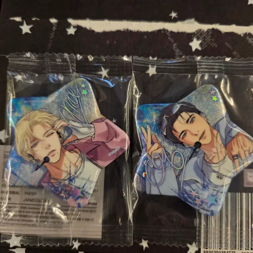 [BUNJANG] Sparkles Pop-up Bundle Set Han Seo-in Baek Young-woon Can Badge Set / 일괄) 스파클즈 팝업 백라이트 한서인 백영운 캔뱃지 세트 굿즈