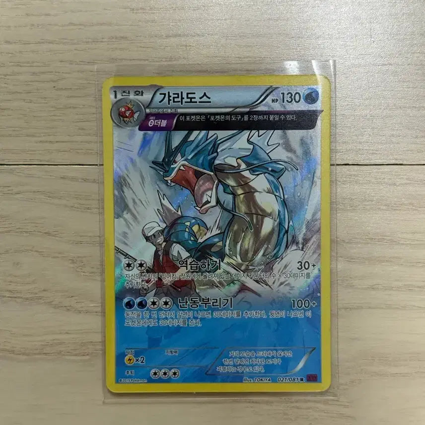 [BUNJANG] Pokemon Card Gyarados XY7 Full Art / 포켓몬카드 갸라도스 XY7 풀일러스트