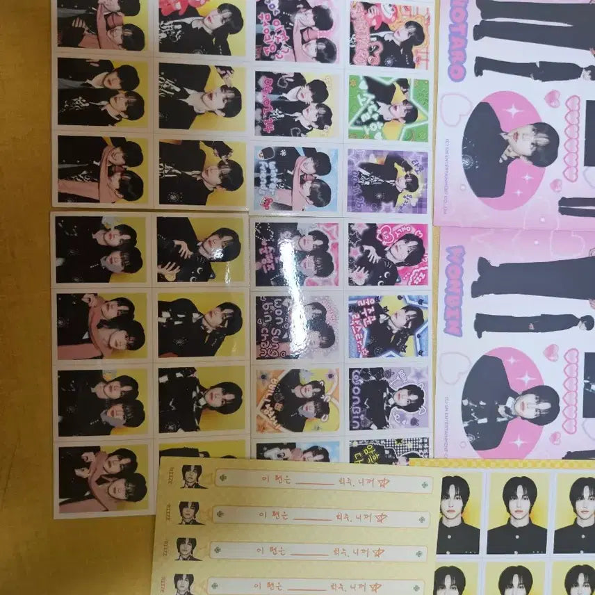 [BUNJANG] RIIZE Shotaro Sungchan Sungchan Hug MD Paper Goods (Sticker, Polaroid, Photo Card Set) / 라이즈 쇼타로 원빈 허그 md 지류 굿즈 (스티커 폴라로이드 증사 구성)
